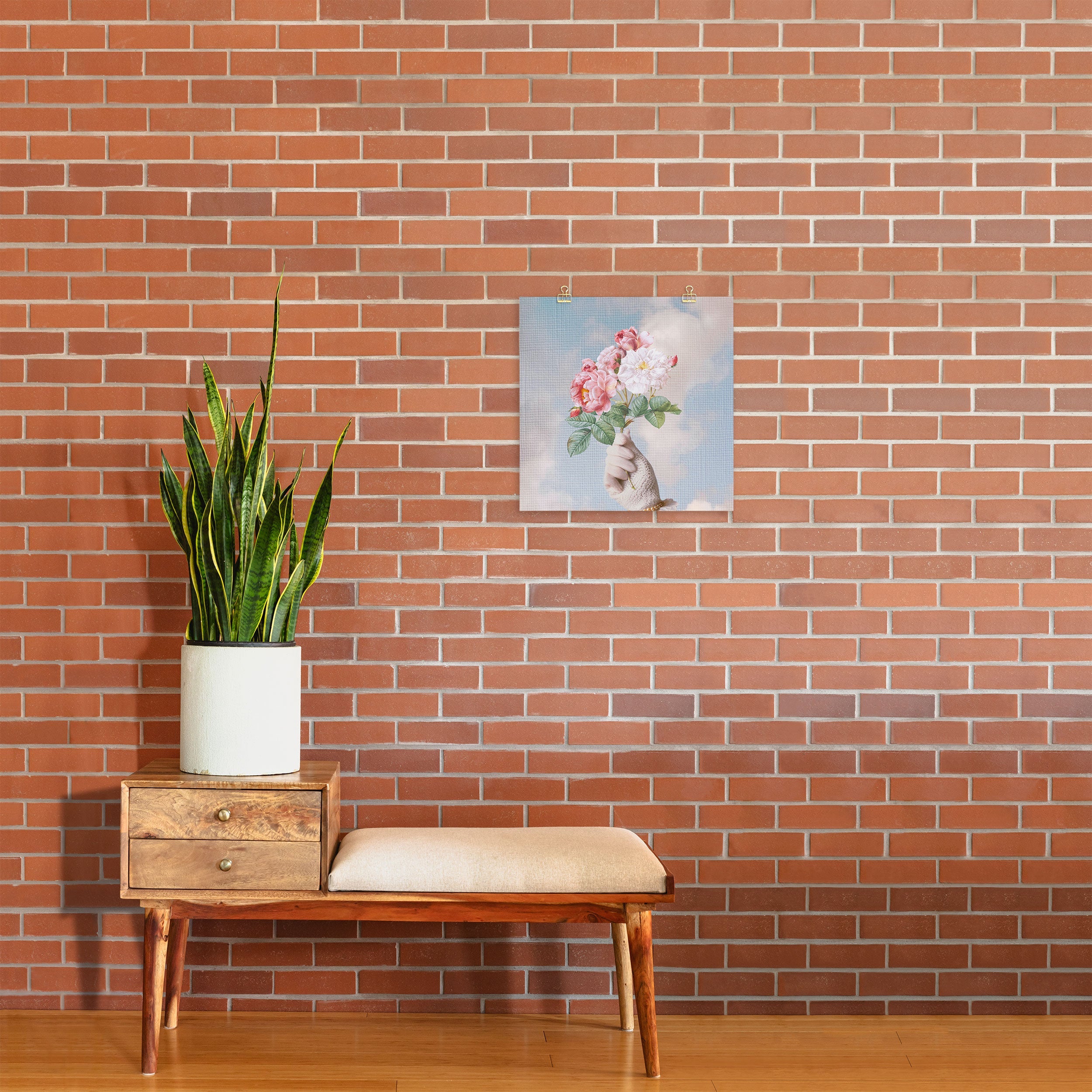 Dagmar Pels Floral Lady Art Print