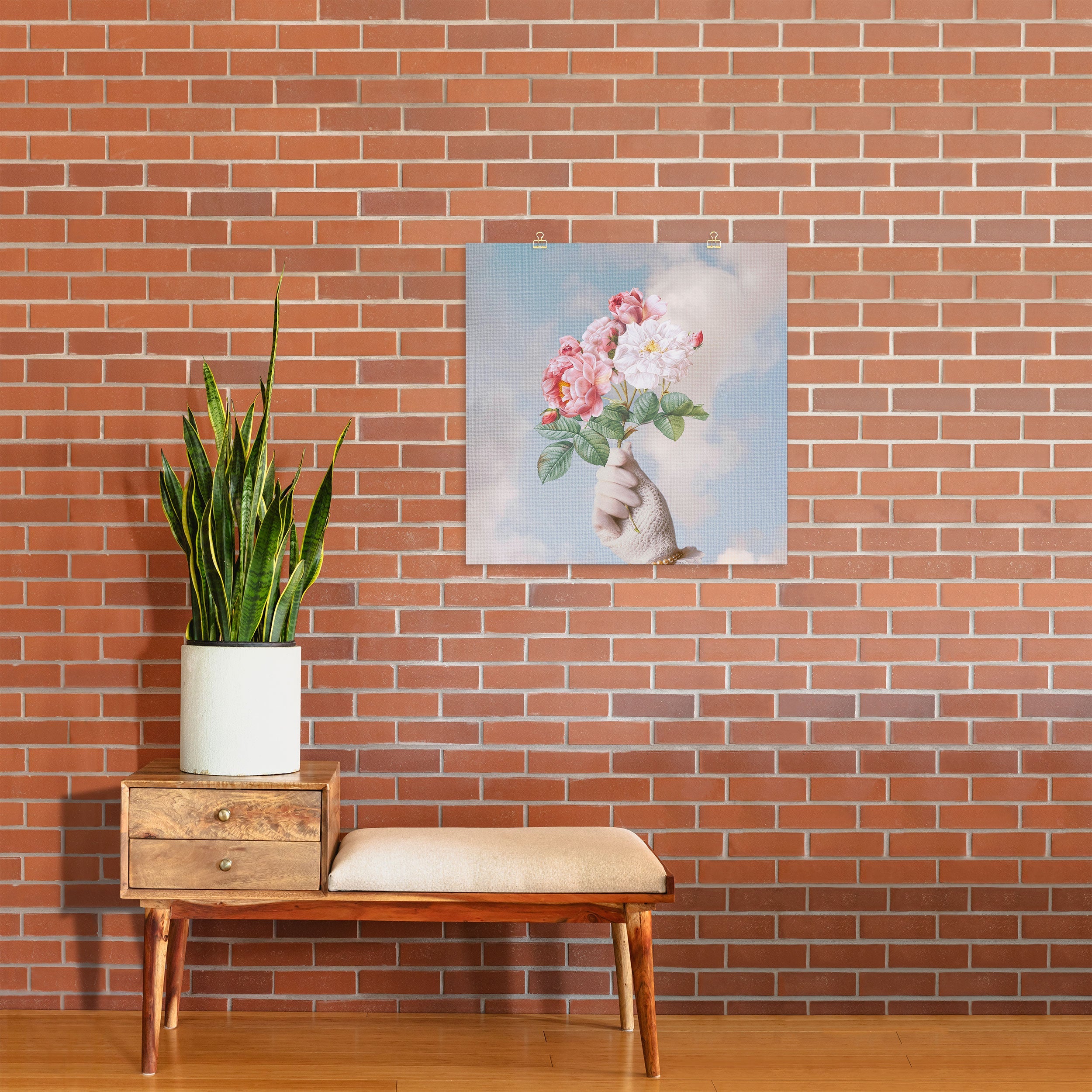 Dagmar Pels Floral Lady Art Print