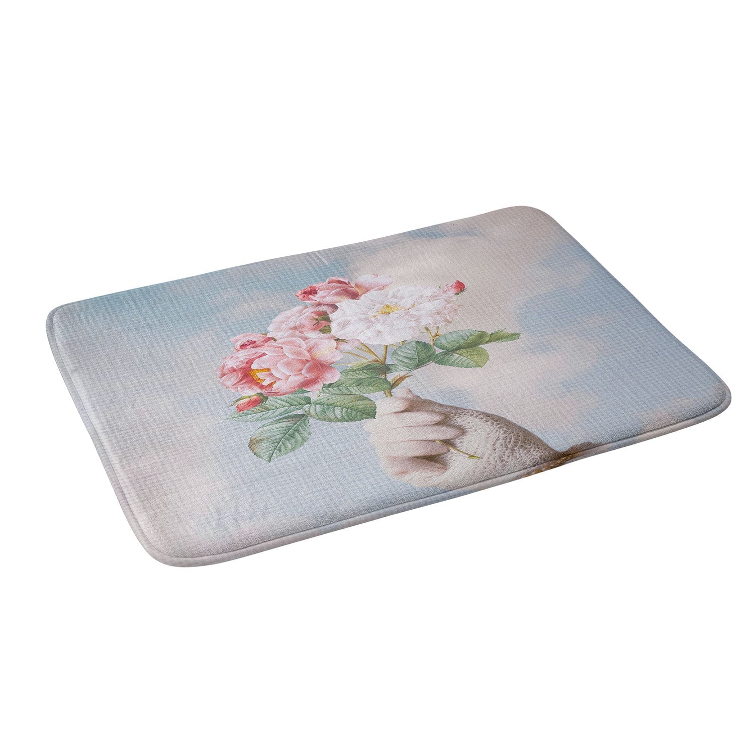 Dagmar Pels Floral Lady Memory Foam Bath Mat