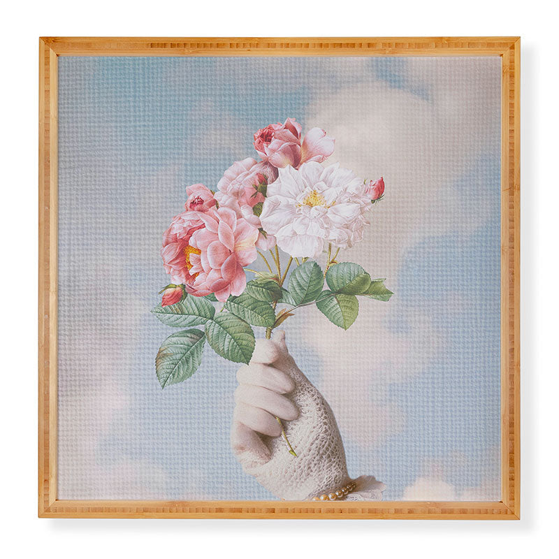 Dagmar Pels Floral Lady Framed Wall Art