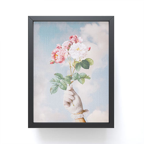 Dagmar Pels Floral Lady Framed Mini Art Print