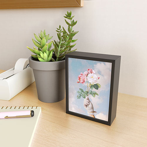 Dagmar Pels Floral Lady Framed Mini Art Print