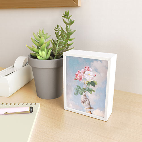 Dagmar Pels Floral Lady Framed Mini Art Print