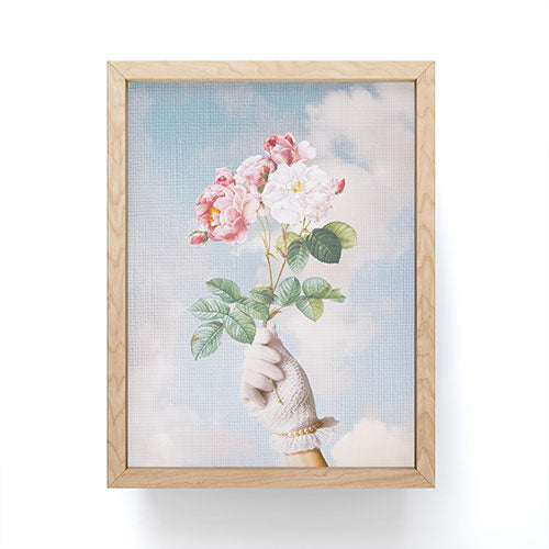 Dagmar Pels Floral Lady Framed Mini Art Print