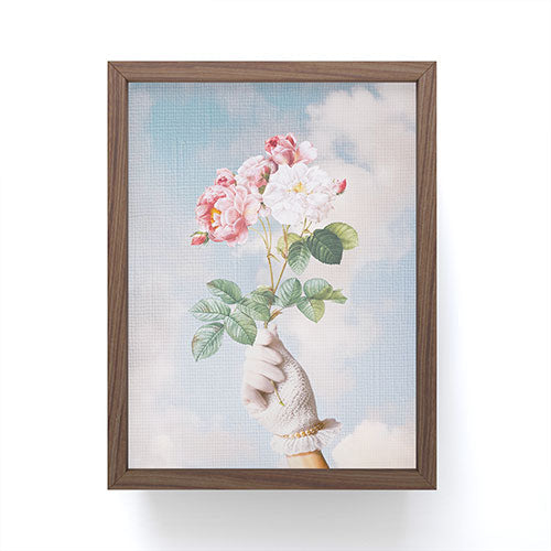 Dagmar Pels Floral Lady Framed Mini Art Print