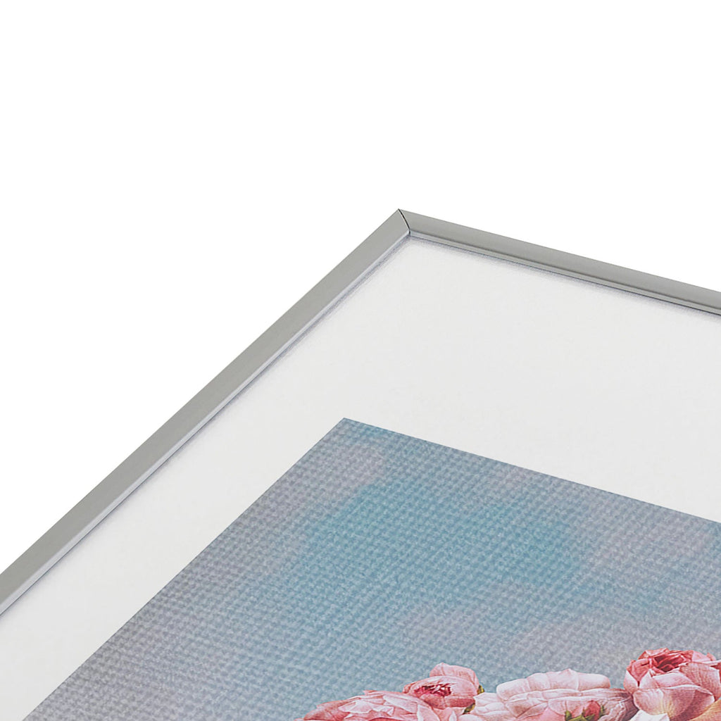 Dagmar Pels Floral Lady Metal Framed Art Print