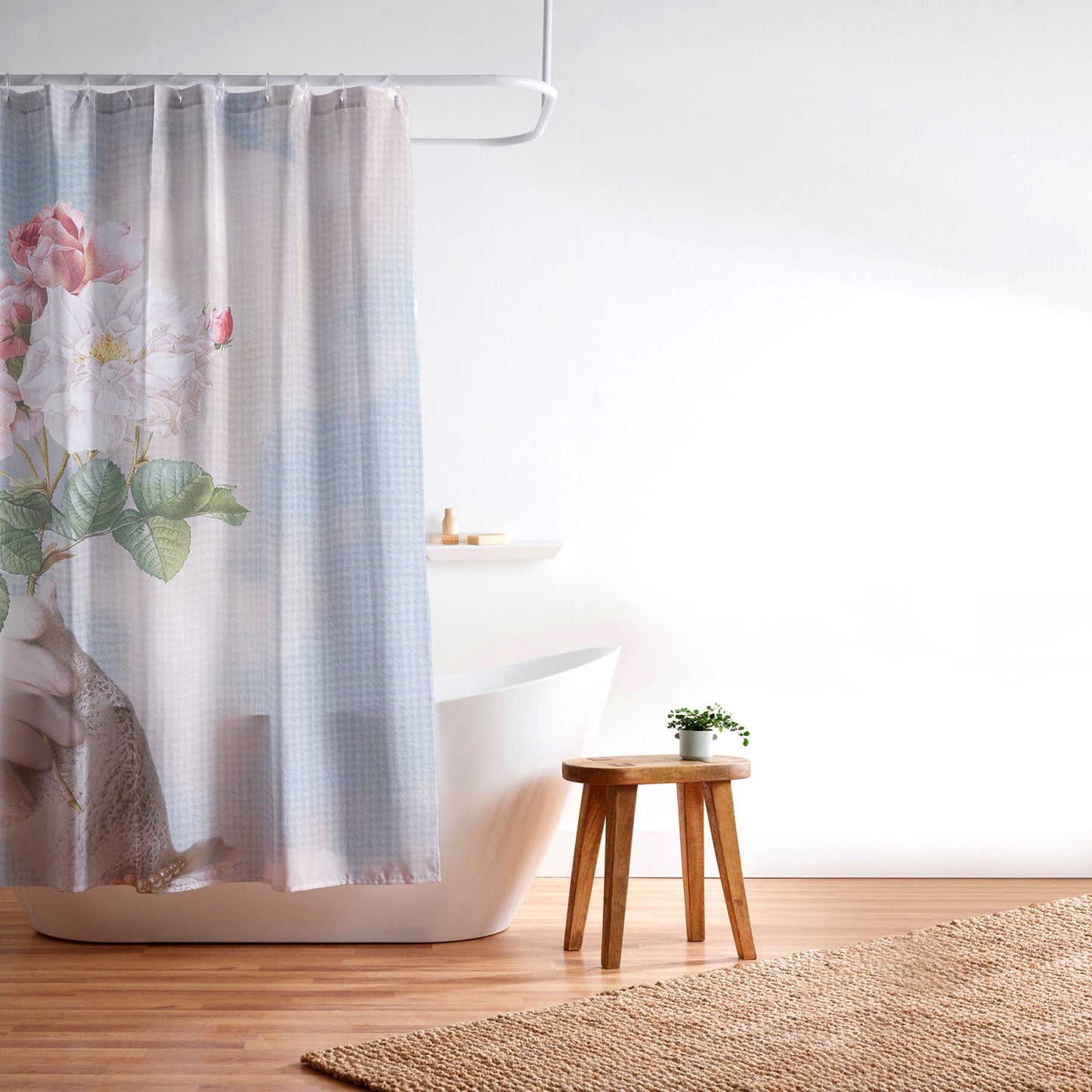 Dagmar Pels Floral Lady Shower Curtain