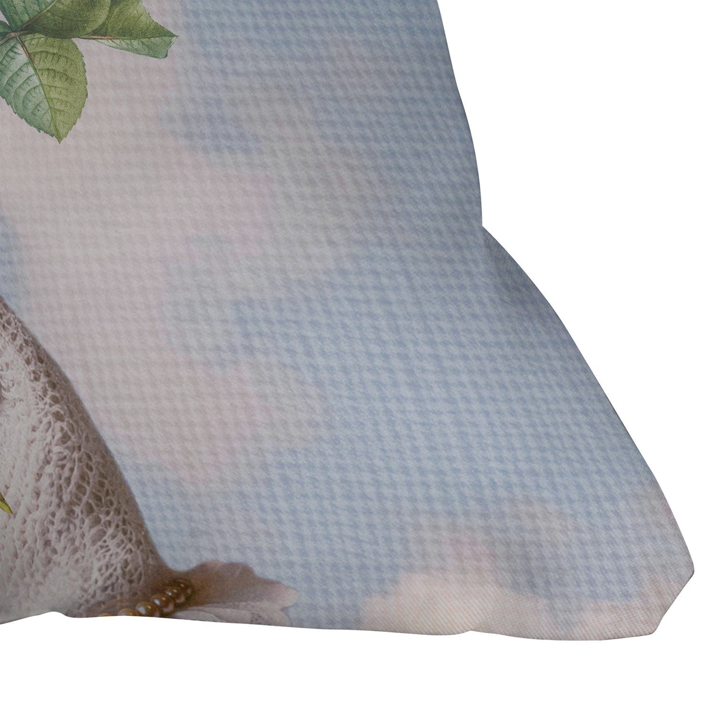 Dagmar Pels Floral Lady Outdoor Throw Pillow