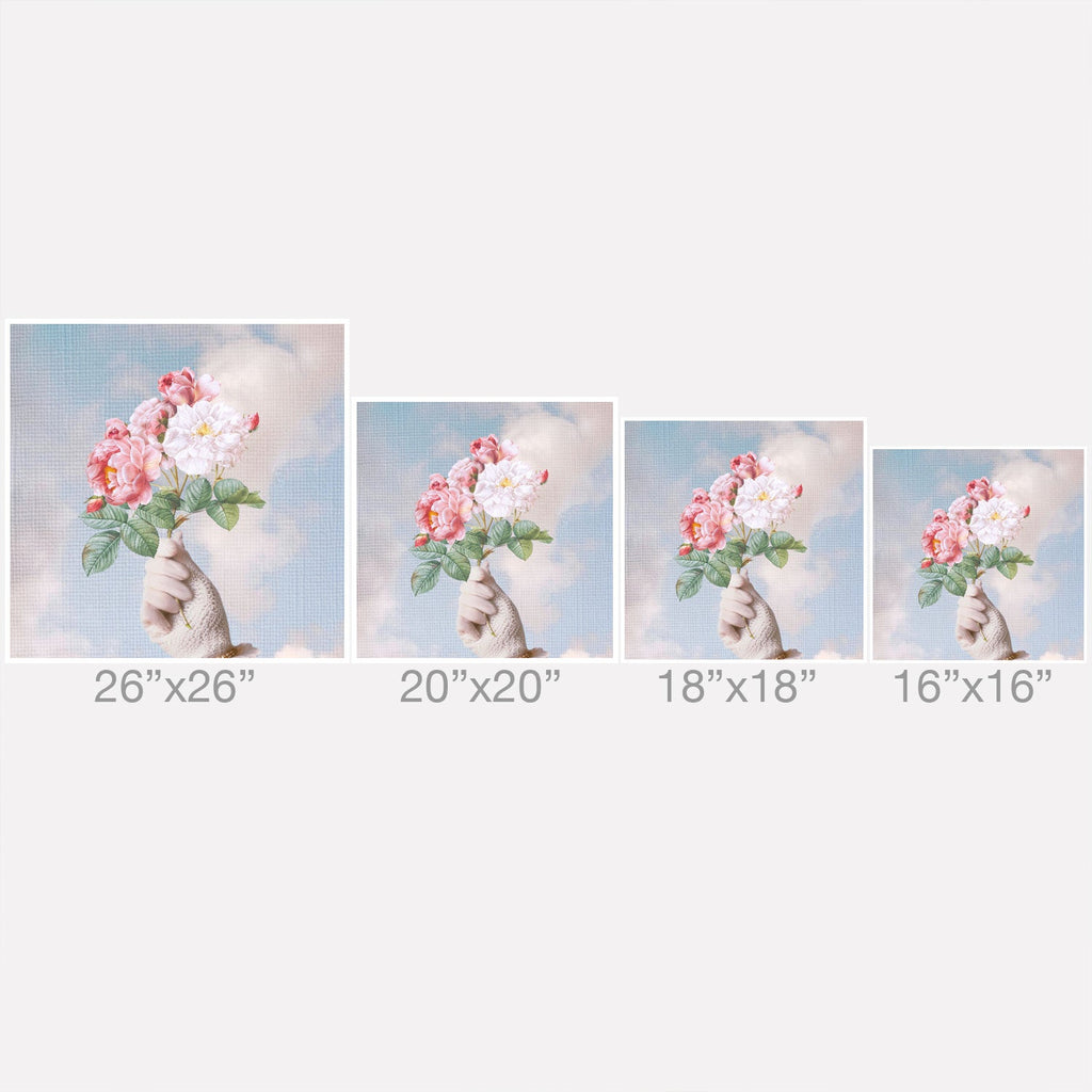 Dagmar Pels Floral Lady Throw Pillow
