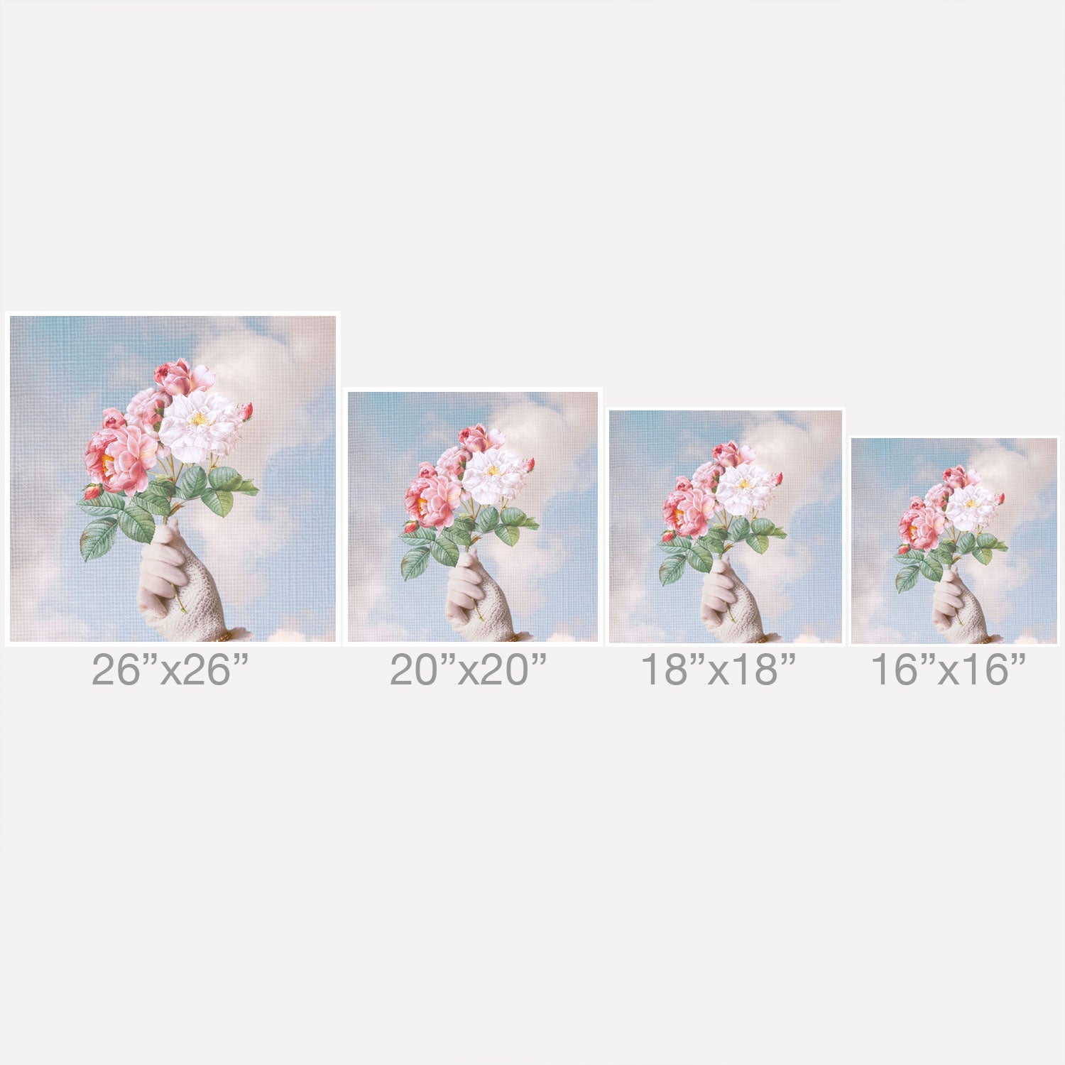 Dagmar Pels Floral Lady Throw Pillow