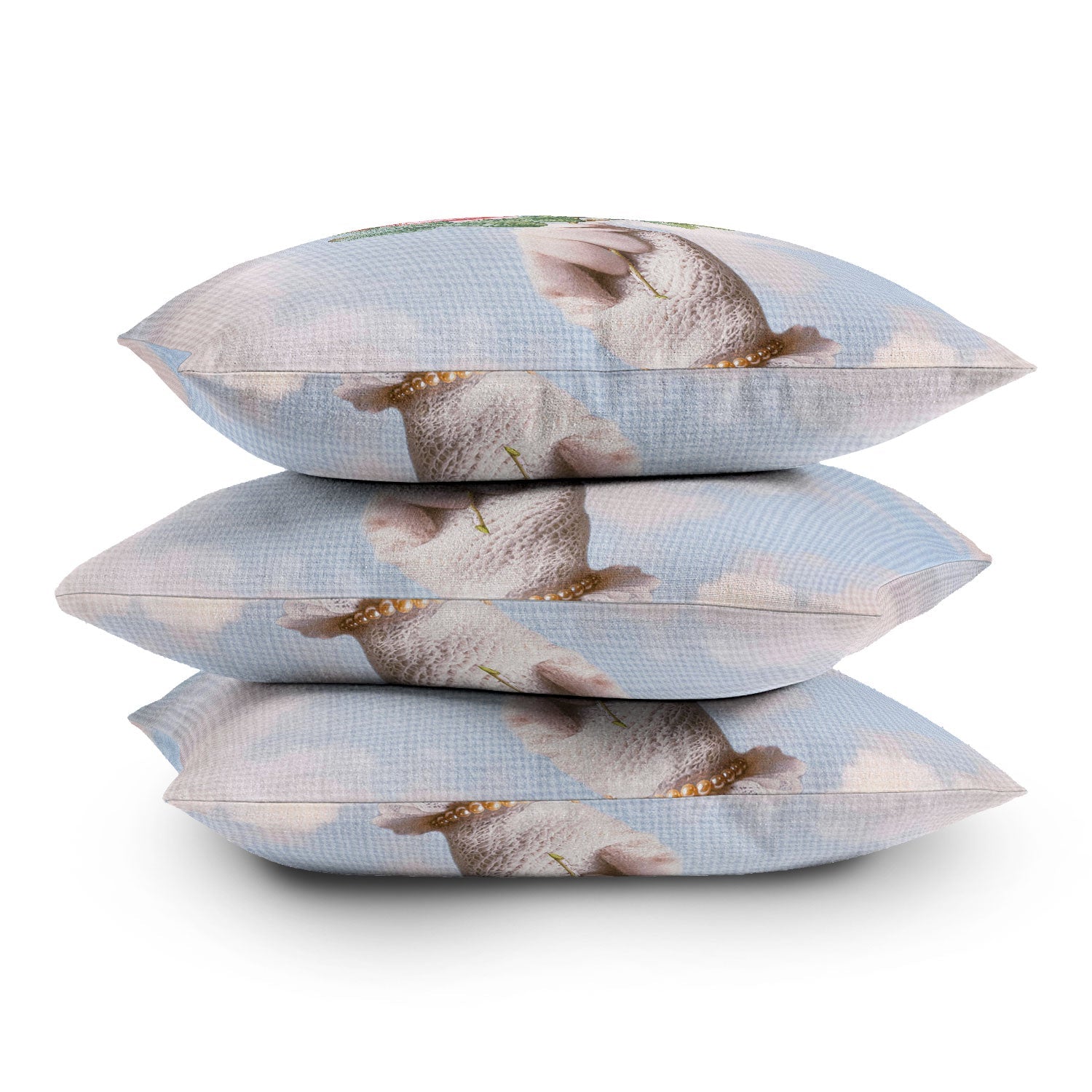 Dagmar Pels Floral Lady Throw Pillow
