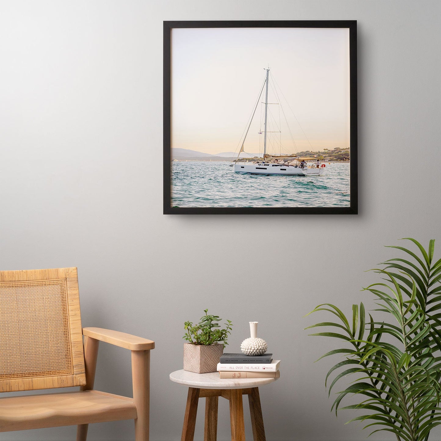 Dagmar Pels Nautical Sea Travel Photograph Framed Wall Art