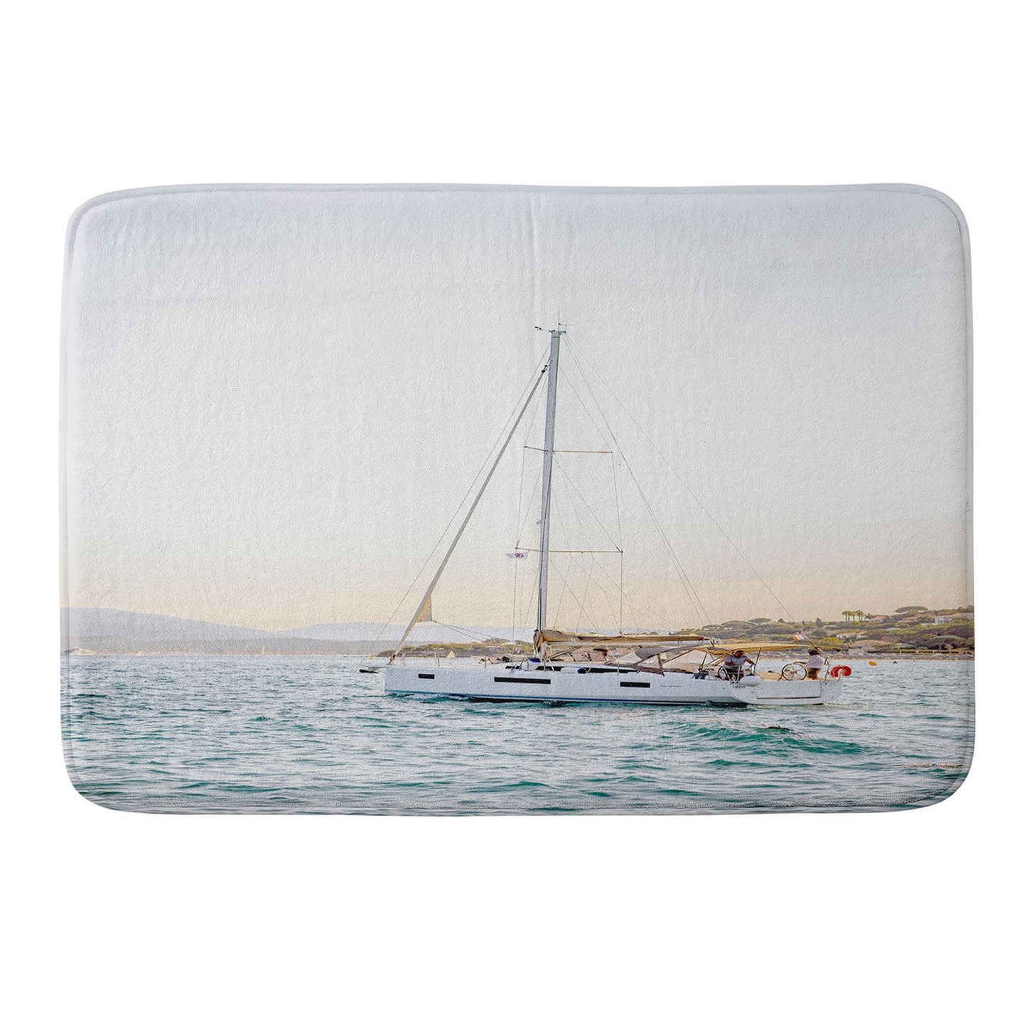 Dagmar Pels Nautical Sea Travel Photograph Memory Foam Bath Mat