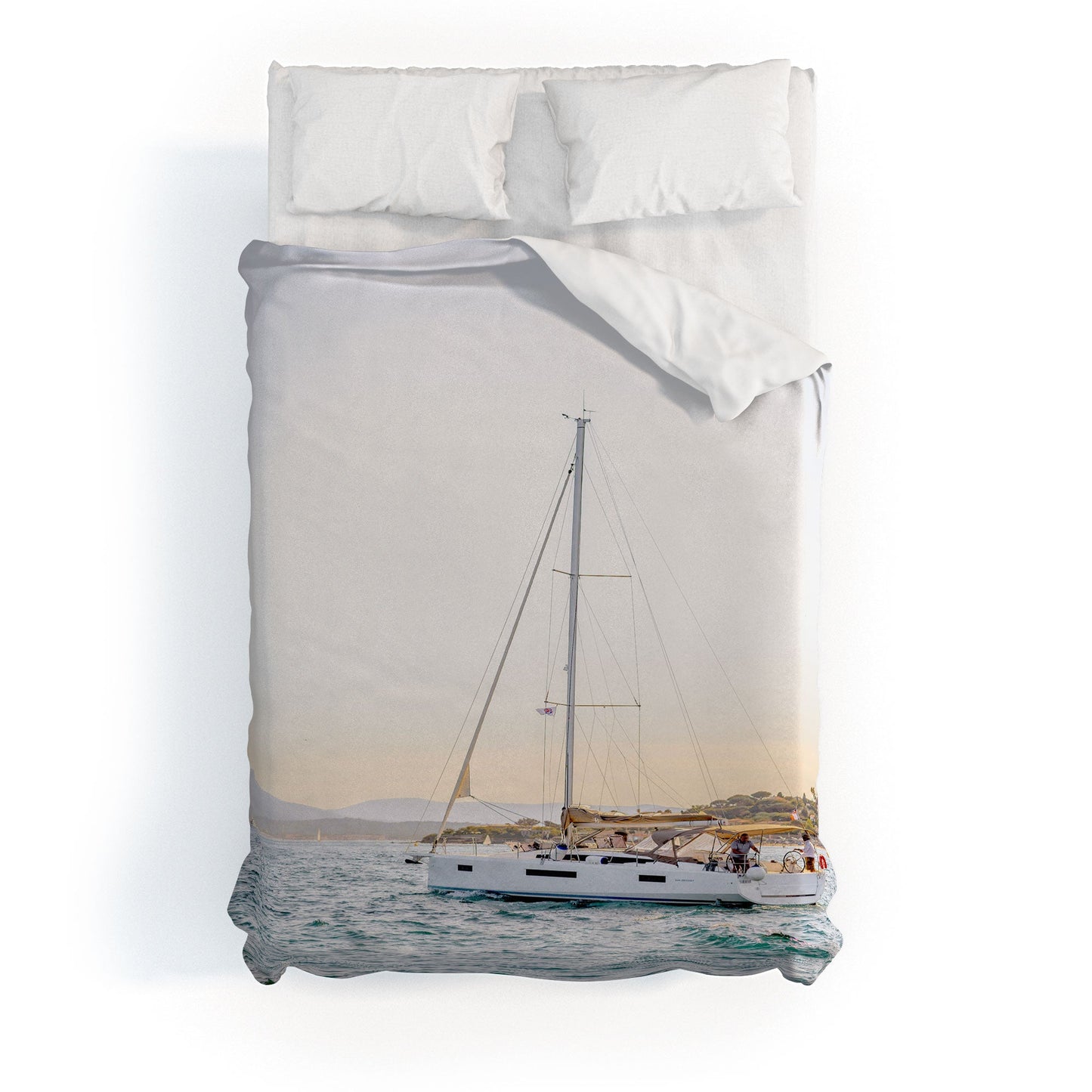 Dagmar Pels Nautical Sea Travel Photograph Duvet Cover
