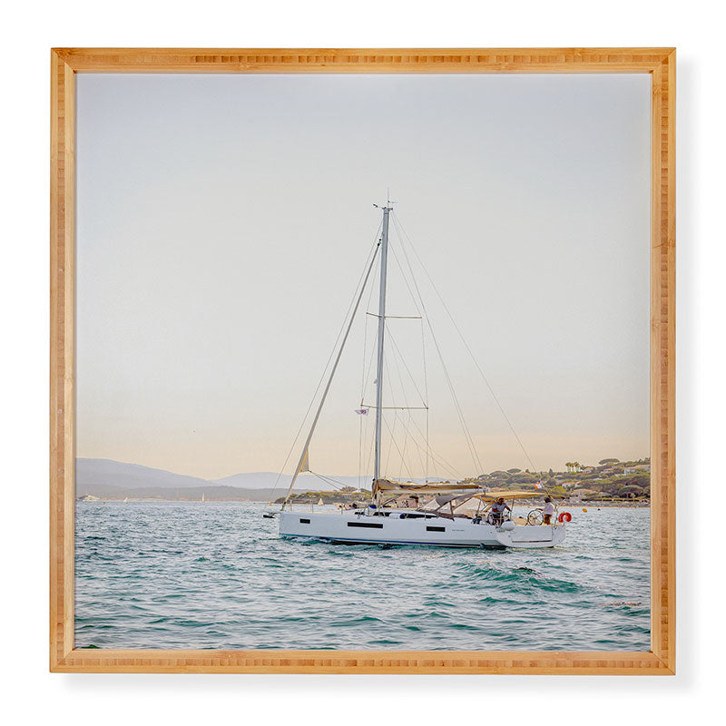 Dagmar Pels Nautical Sea Travel Photograph Framed Wall Art