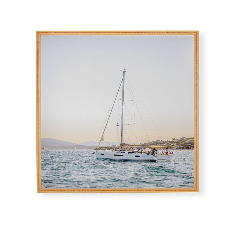 Dagmar Pels Nautical Sea Travel Photograph Framed Wall Art