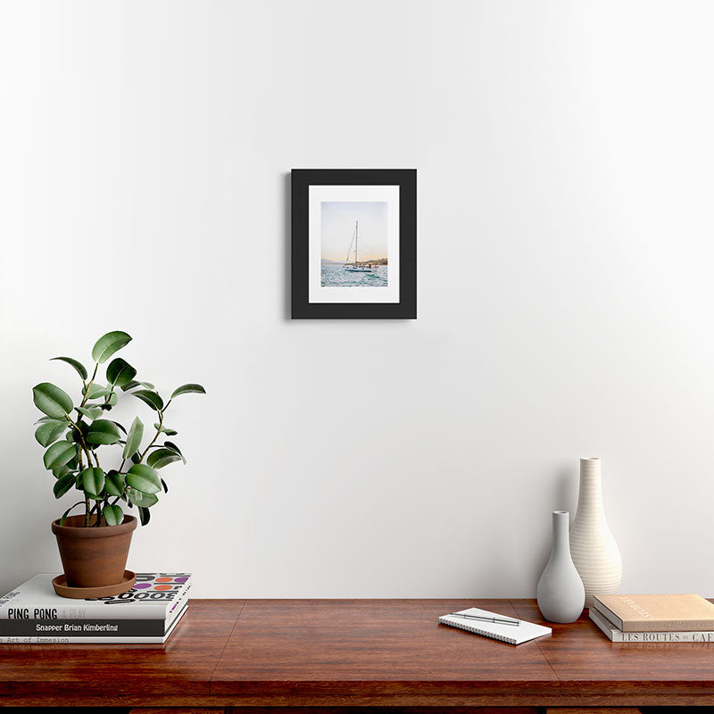 Dagmar Pels Nautical Sea Travel Photograph Framed Art Print