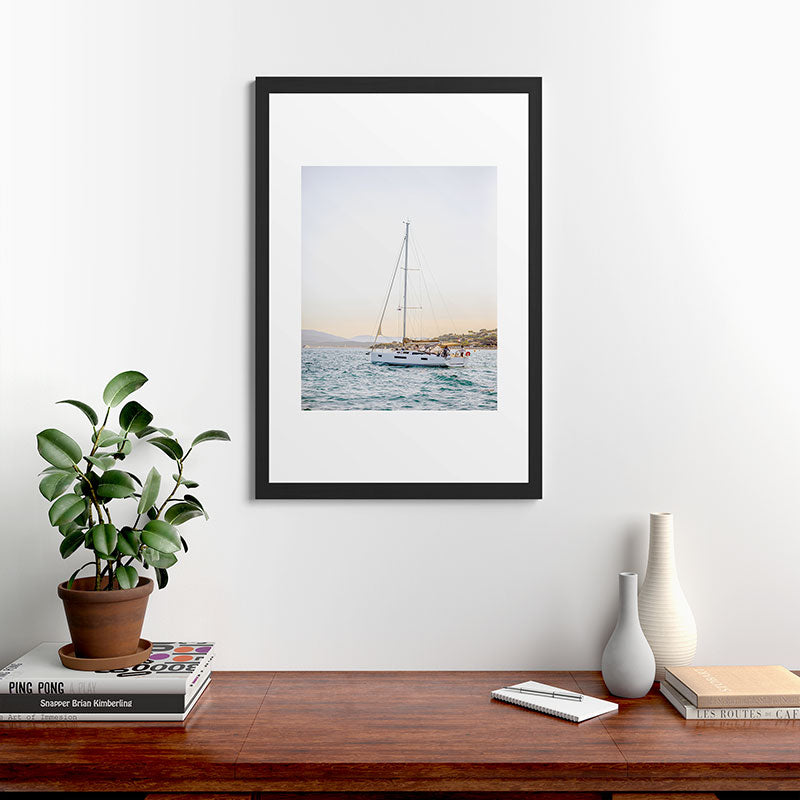 Dagmar Pels Nautical Sea Travel Photograph Framed Art Print
