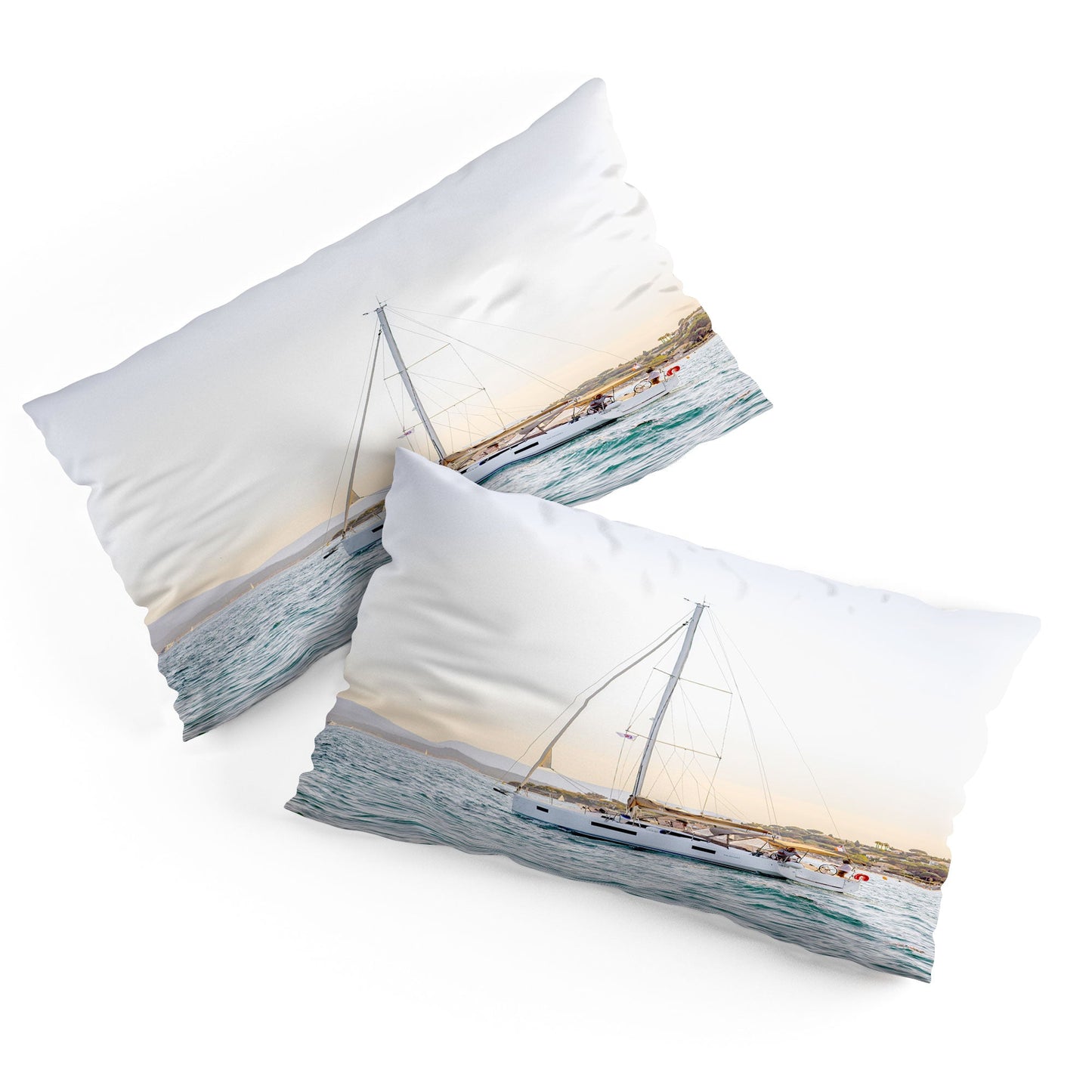 Dagmar Pels Nautical Sea Travel Photograph Pillow Shams