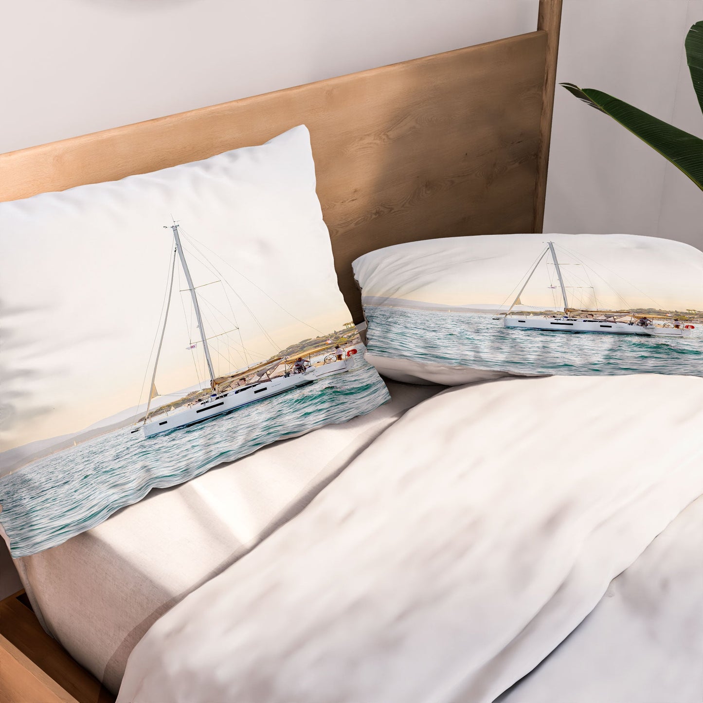Dagmar Pels Nautical Sea Travel Photograph Pillow Shams