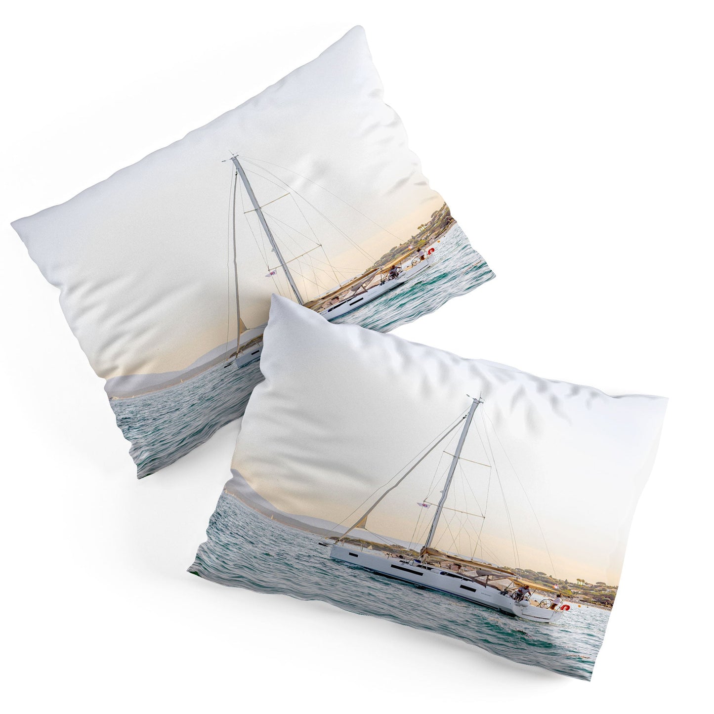 Dagmar Pels Nautical Sea Travel Photograph Pillow Shams