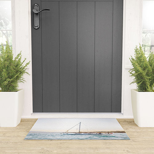 Dagmar Pels Nautical Sea Travel Photograph Welcome Mat