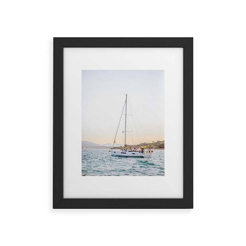 Dagmar Pels Nautical Sea Travel Photograph Framed Art Print