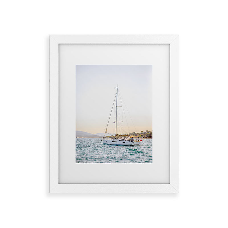 Dagmar Pels Nautical Sea Travel Photograph Framed Art Print