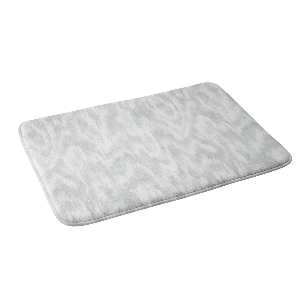 Jacqueline Maldonado Watercolor Wood Grain Memory Foam Bath Mat