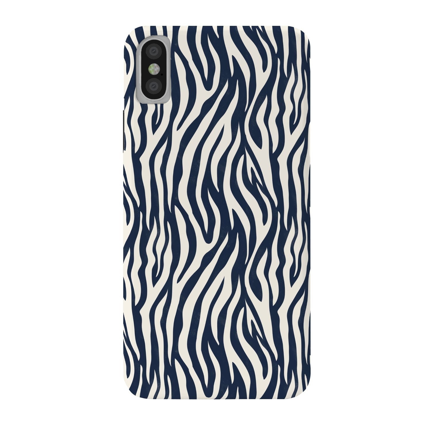 Avenie BR Navy Tiger Stripes Phone Case