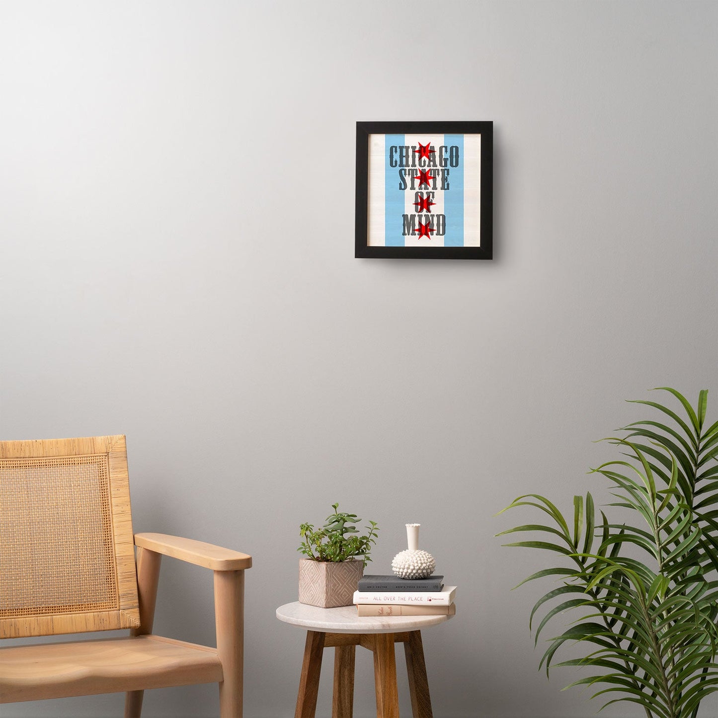 DarkIslandCity Chicago State Of Mind Framed Wall Art