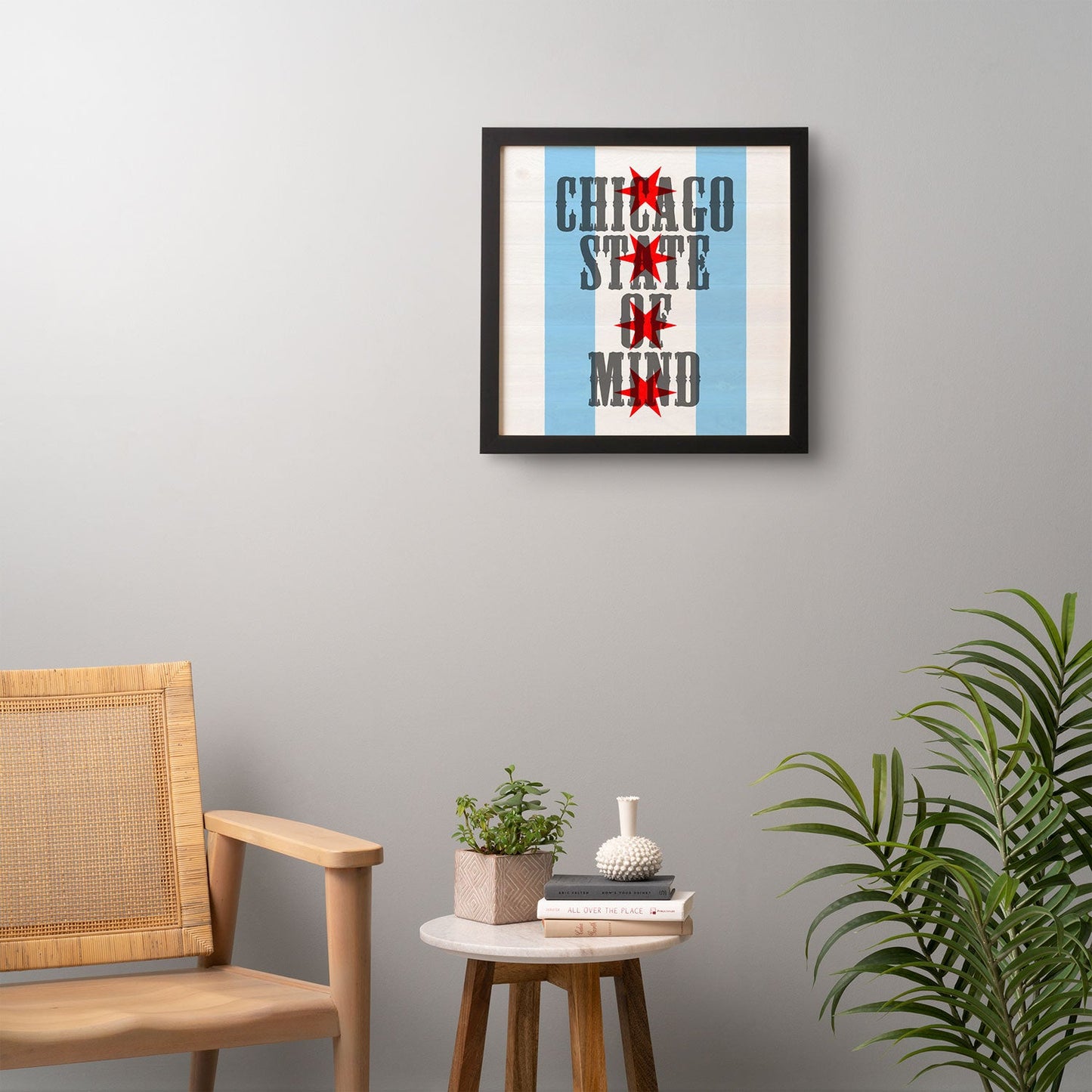 DarkIslandCity Chicago State Of Mind Framed Wall Art