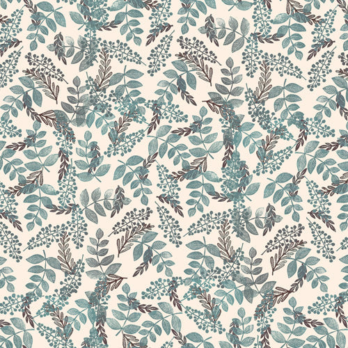 Dash and Ash Blue Bell Shower Curtain