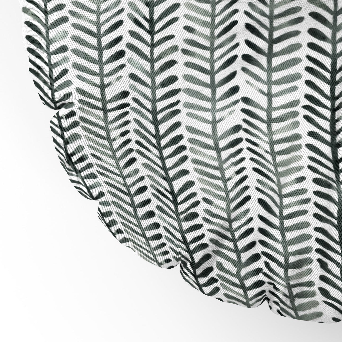 Dash and Ash Herring Floor Pillow Round