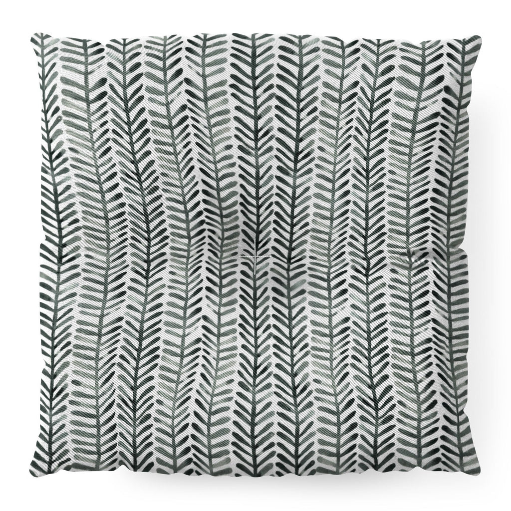 Dash and Ash Herring Floor Pillow Square