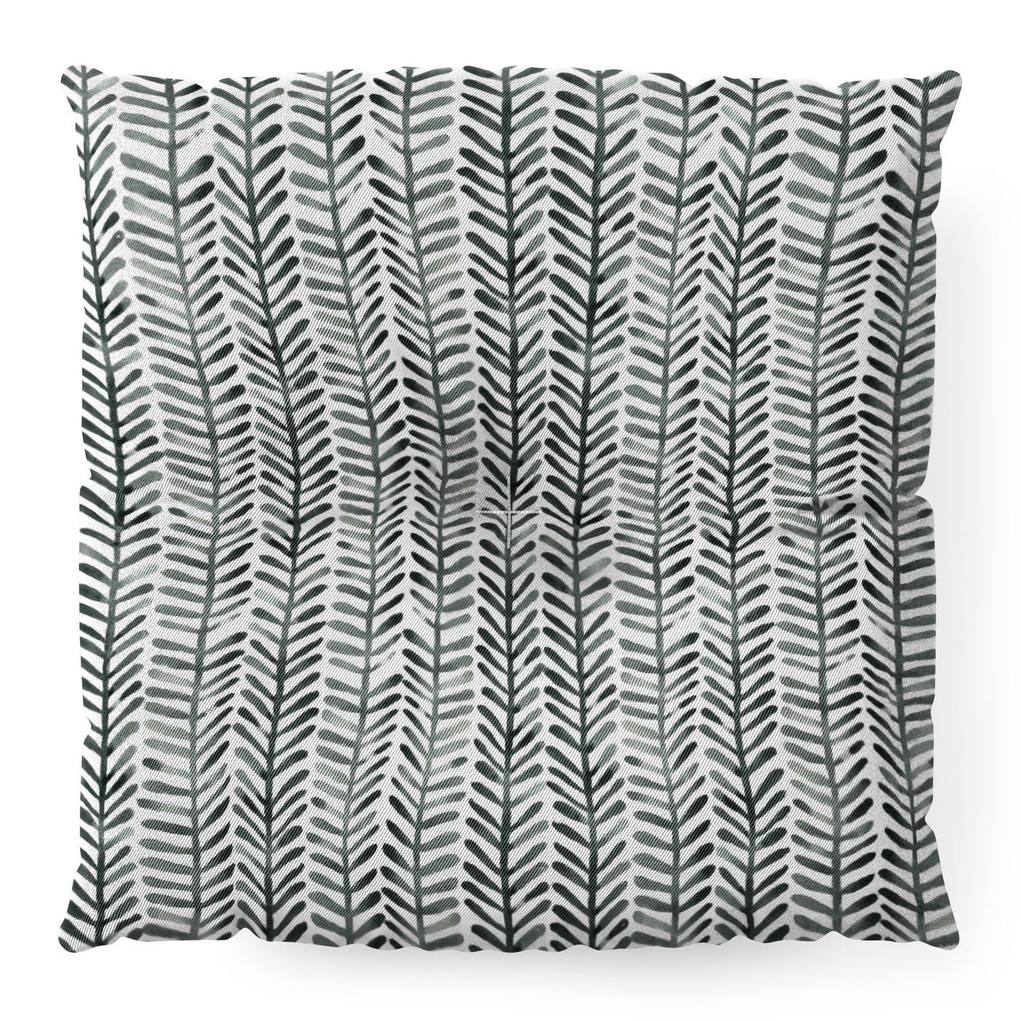 Dash and Ash Herring Floor Pillow Square