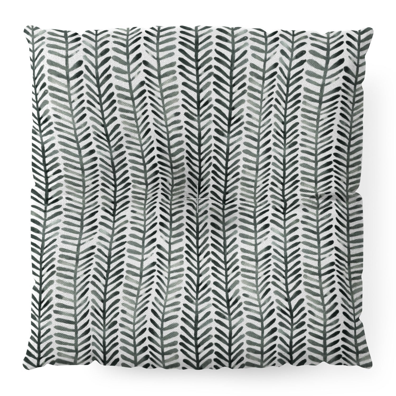 Dash and Ash Herring Floor Pillow Square