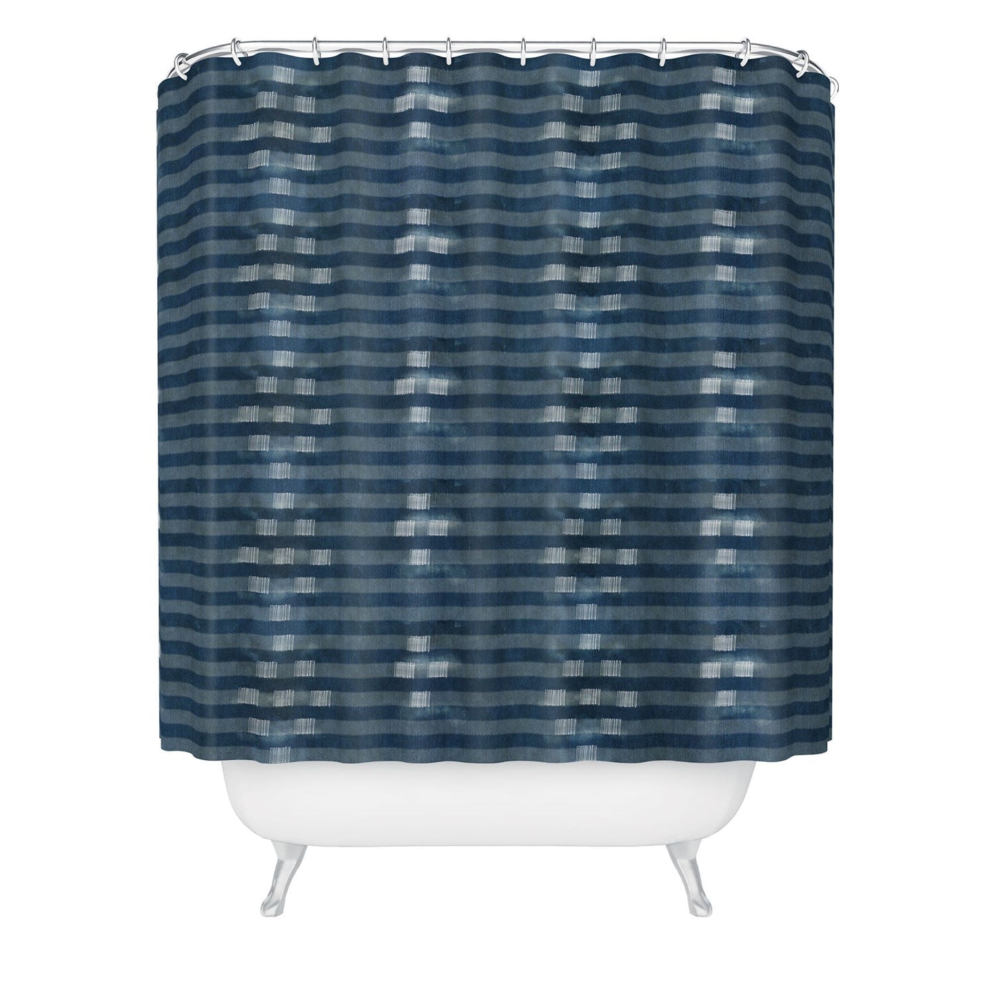 Dash and Ash Hey you Shower Curtain