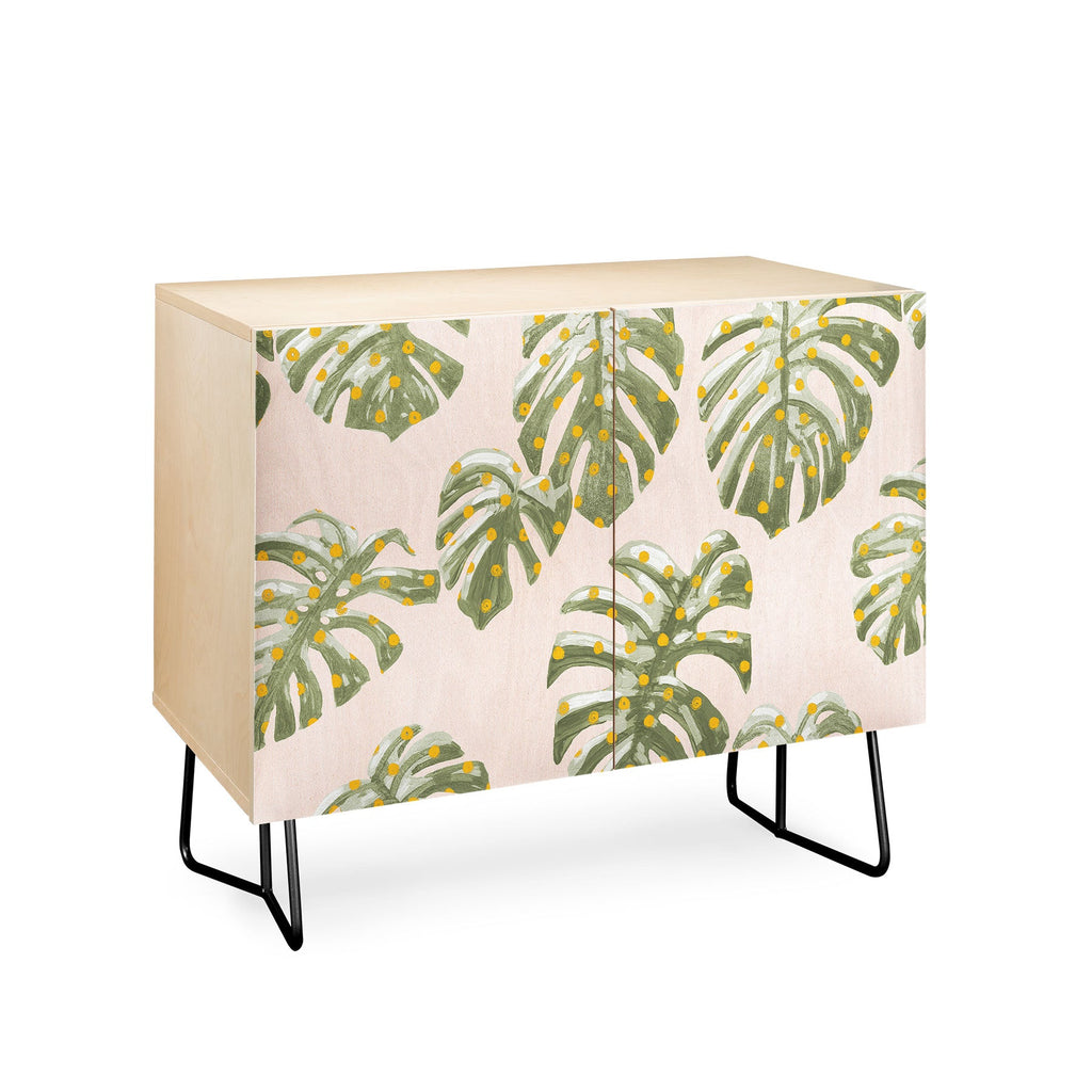 Dash and Ash Palm Oasis Credenza