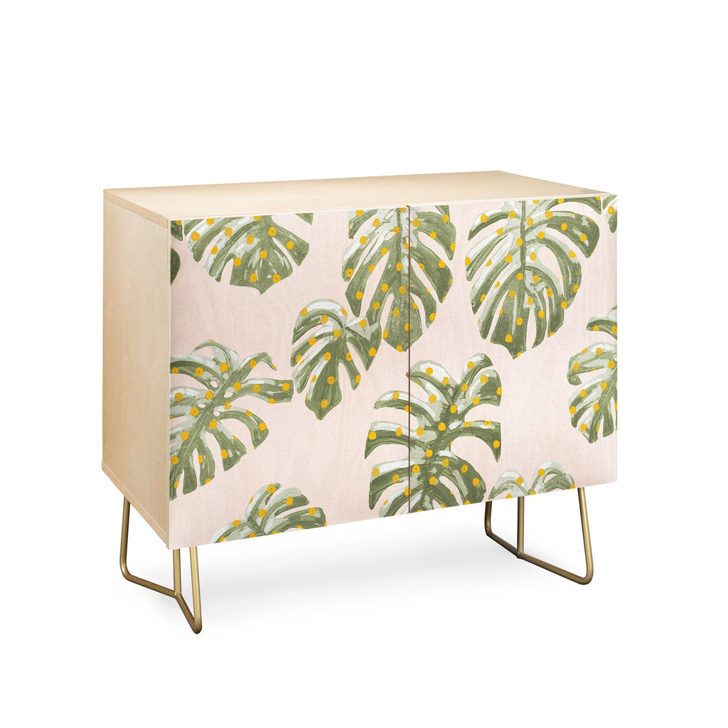 Dash and Ash Palm Oasis Credenza