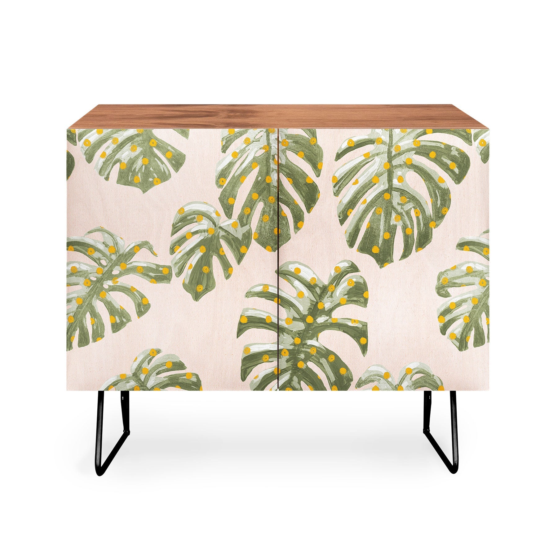 Dash and Ash Palm Oasis Credenza