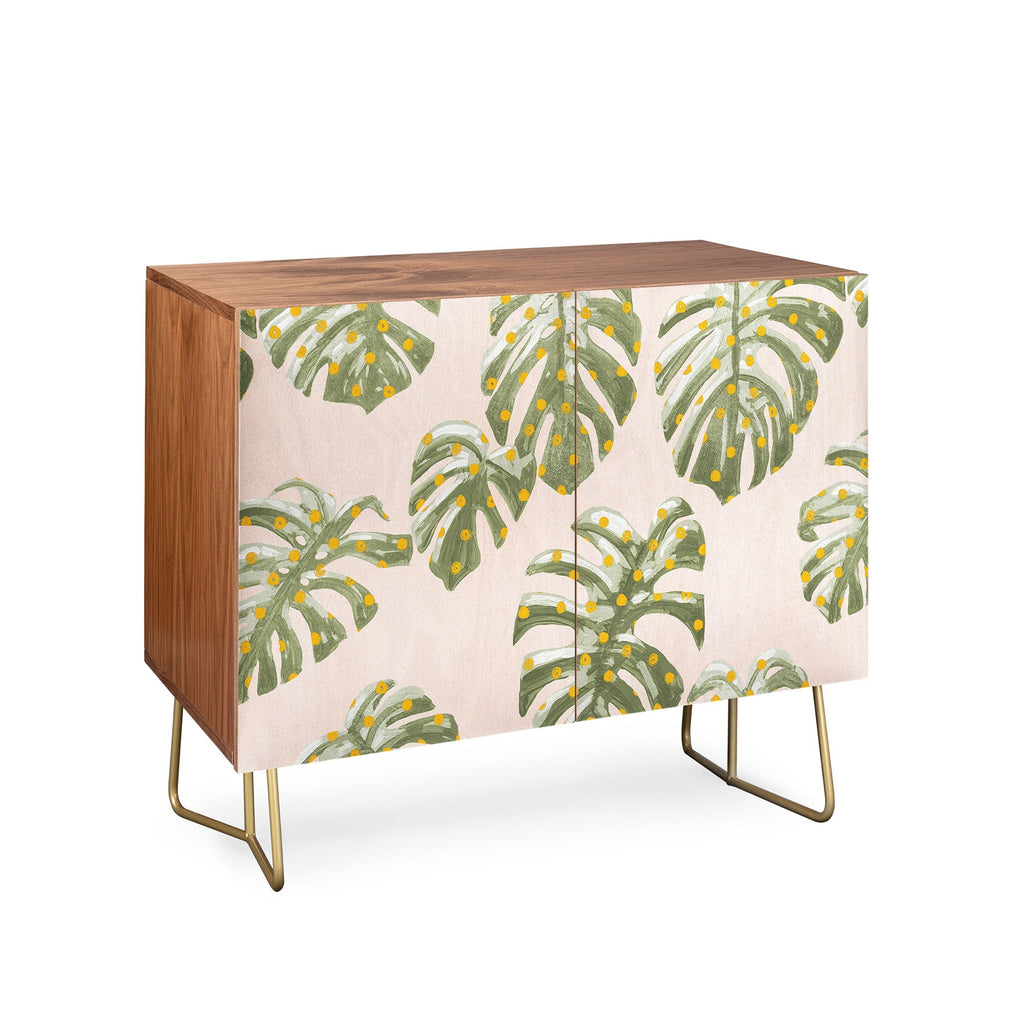 Dash and Ash Palm Oasis Credenza