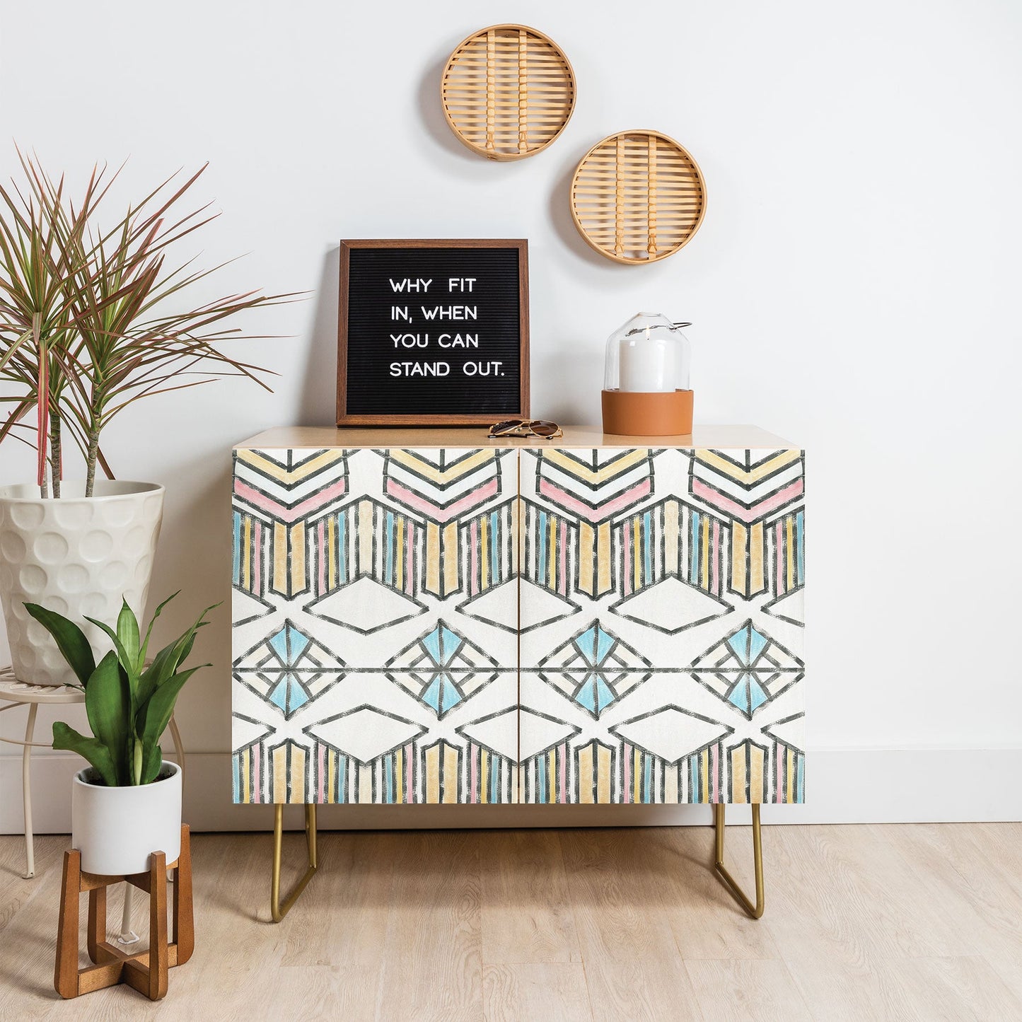 Dash and Ash Rainbow Roam Credenza