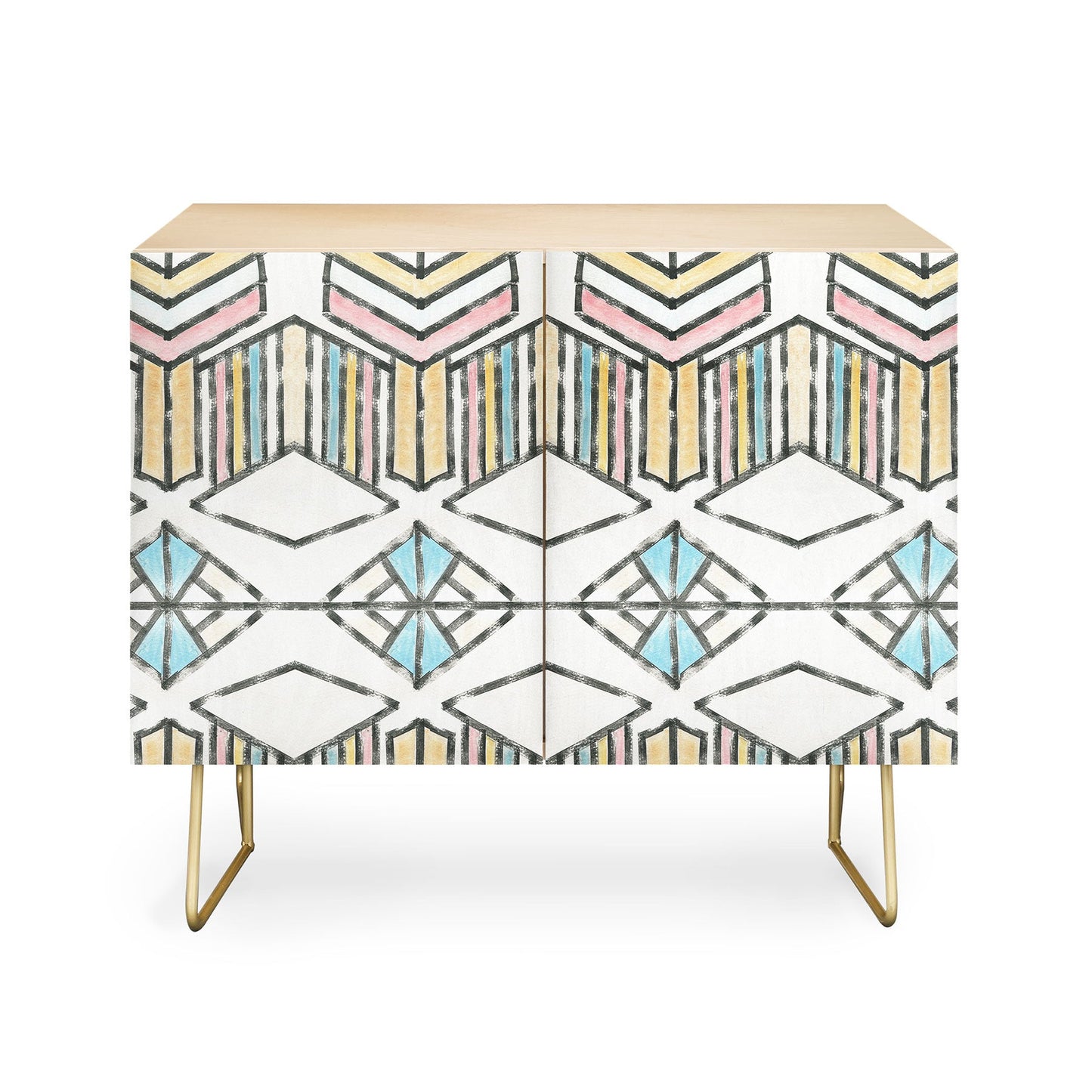 Dash and Ash Rainbow Roam Credenza