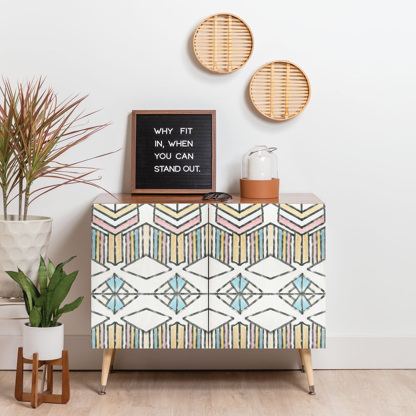 Dash and Ash Rainbow Roam Credenza