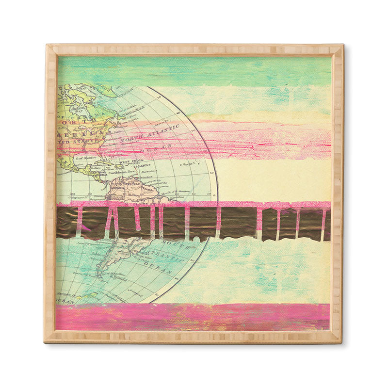 Dash and Ash World Traveler I Framed Wall Art
