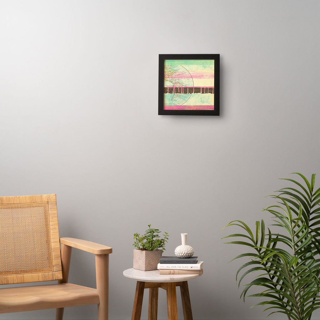 Dash and Ash World Traveler I Framed Wall Art