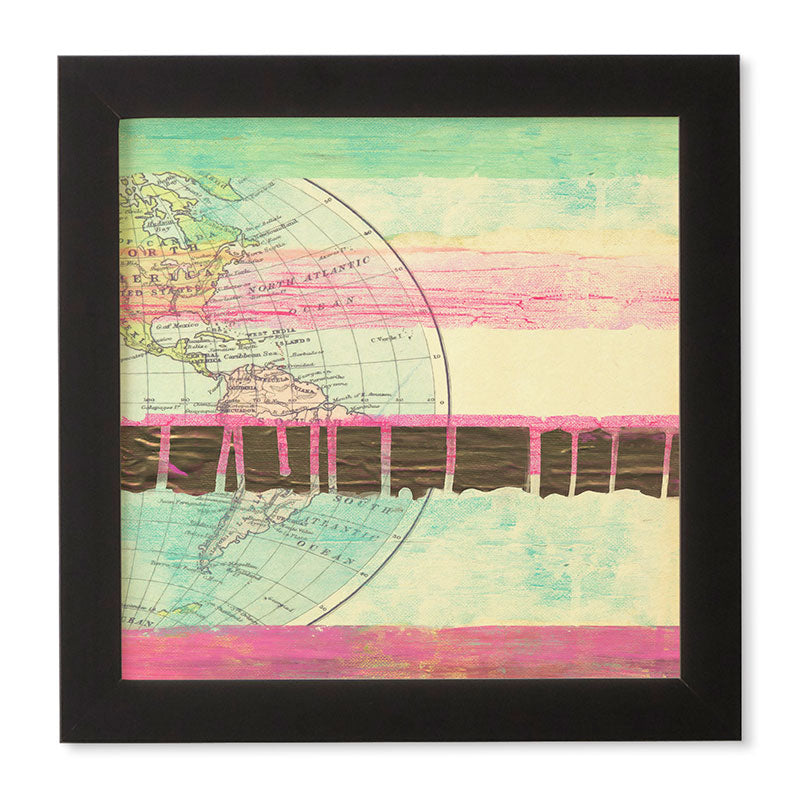 Dash and Ash World Traveler I Framed Wall Art