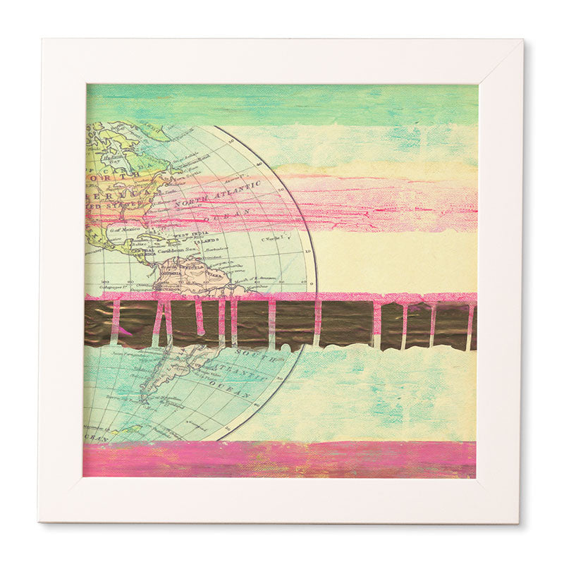 Dash and Ash World Traveler I Framed Wall Art