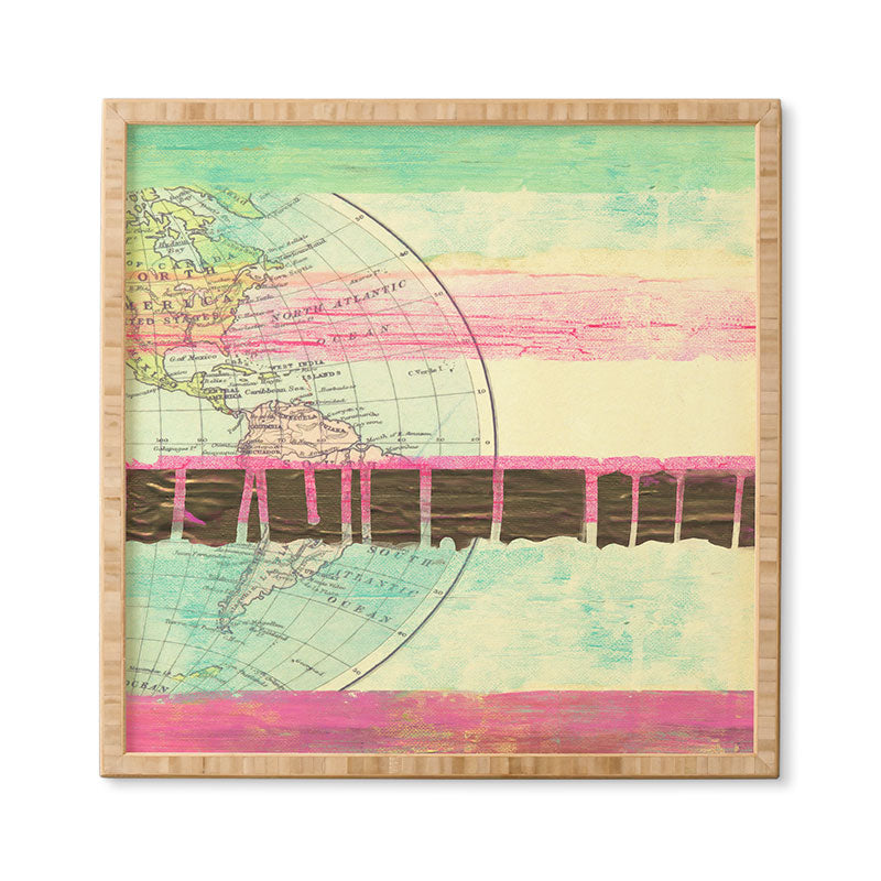 Dash and Ash World Traveler I Framed Wall Art